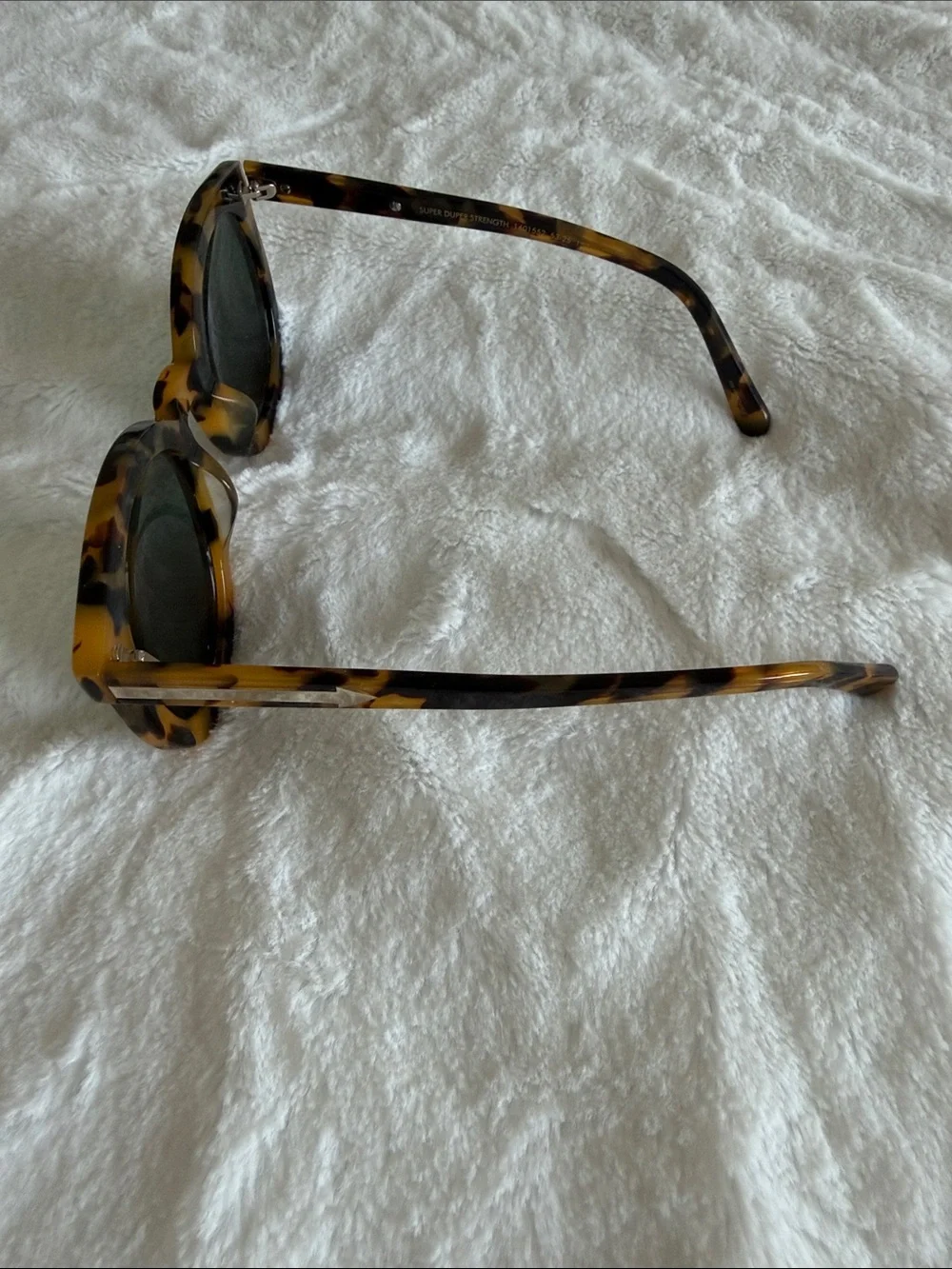Karen Walker Tortoiseshell Round Sunglasses - Dark Brown/Amber